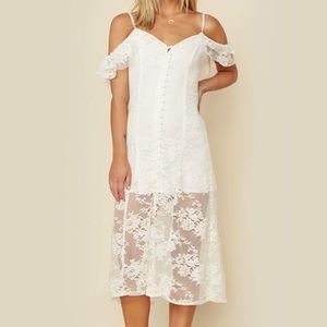 Planet Blue Majorelle White Oak Dress